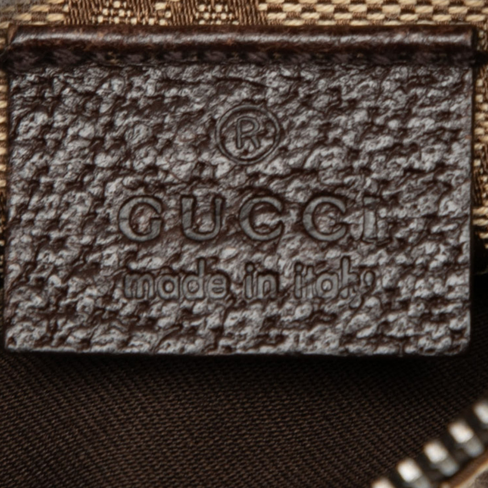 Pre-Loved Gucci GG Canvas Double Pocket Belt Bag - Picture 5 of 7